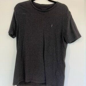 All Saints 100% Cotton Tee Regular Fit - Grey